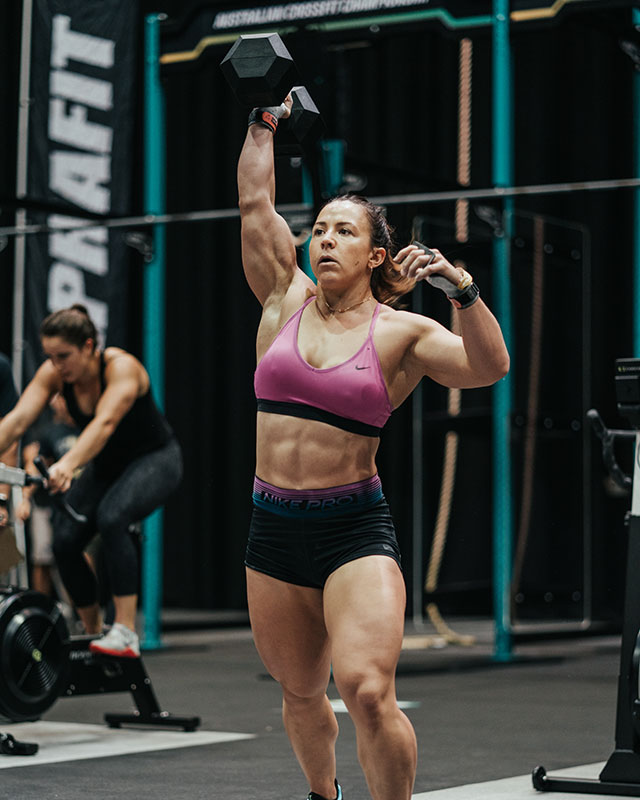 Kara Saunders Australian CrossFit Championship Event 3