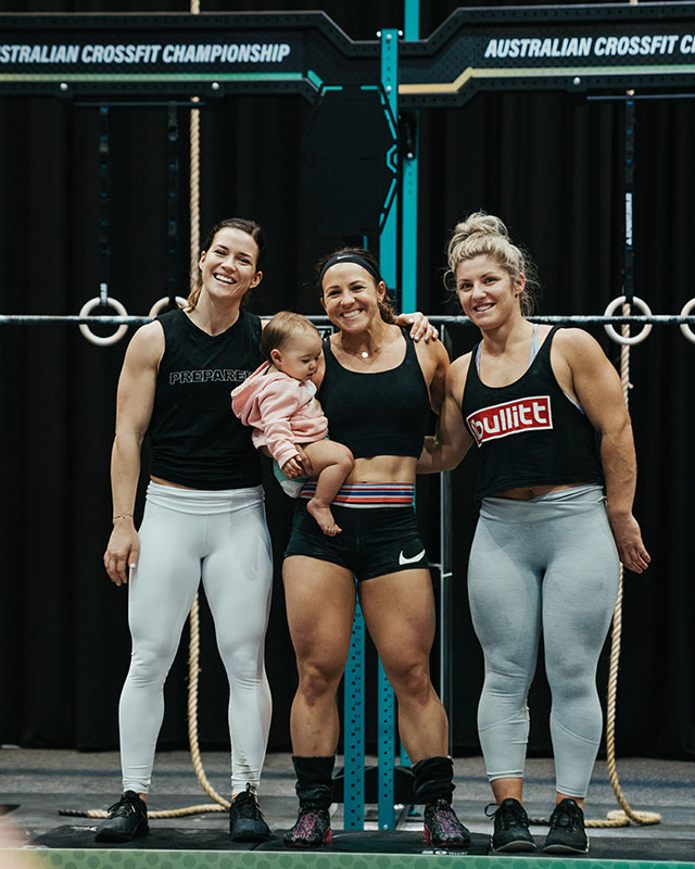 Kara Saunders Australian CrossFit Championship Podium Individual Women