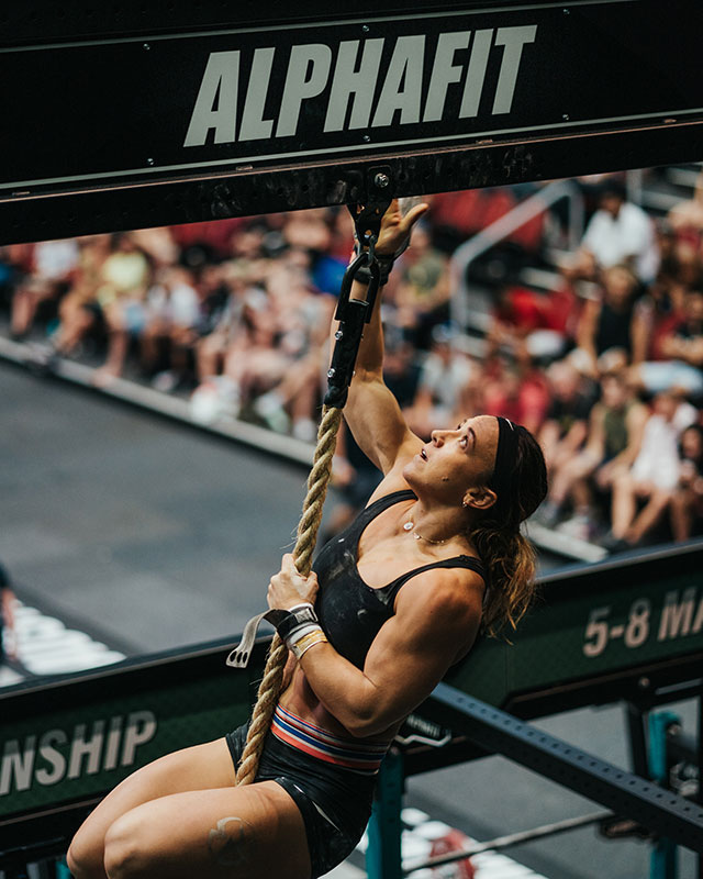 Kara Saunders Australian CrossFit Championship Final Event