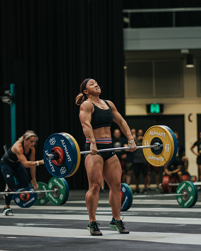 Kara Saunders Australian CrossFit Championship Speed Ladder