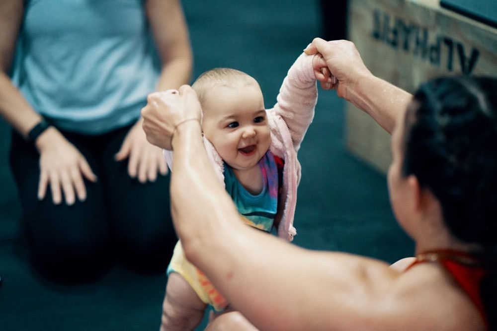 Kara Saunders - motherhood and training