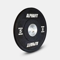 5kg Endure Bumper Plates  - Black