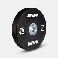 20kg Endure Bumper Plates - Black