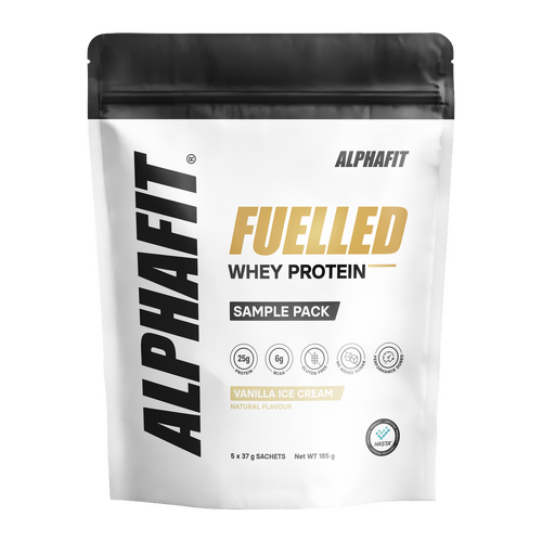 Fuelled Whey Protein Sample Pack Vanilla Ice Cream