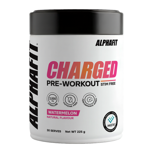 Charged Pre-Workout Stim Free Watermelon
