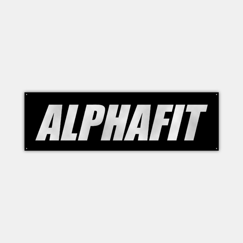 AlphaFit Statement Gym Banner