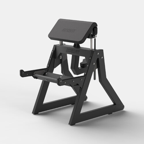 Core Adjustable Preacher Curl Seated - Charcoal Grey