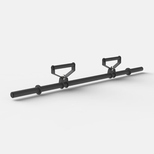 Swivel Grip Bench Pull Barbell - Charcoal Grey