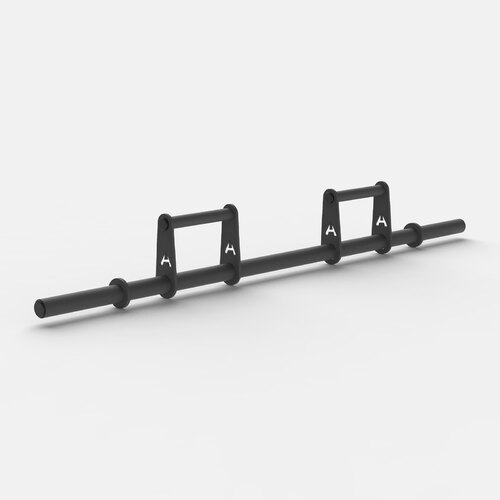 Fixed Grip Bench Pull Barbell - Charcoal Grey
