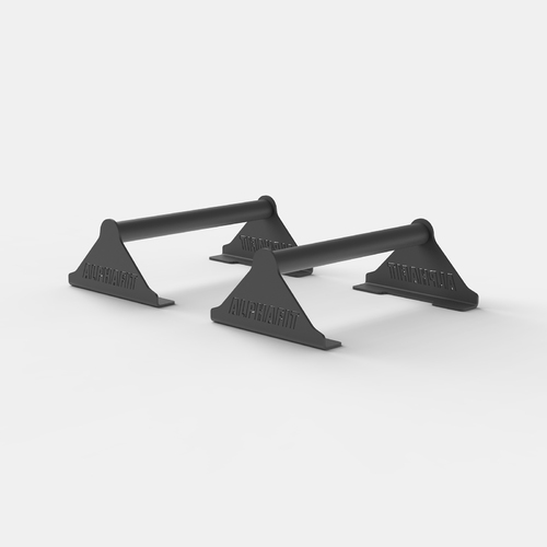 Parallettes 125mm - Charcoal Grey