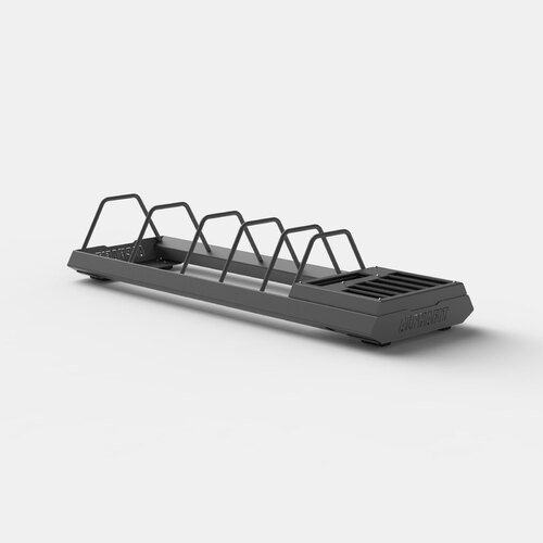 Toaster Rack with Change Plate Rack - Charcoal Grey