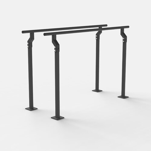 Parallel Bars 1280mm - Charcoal Grey