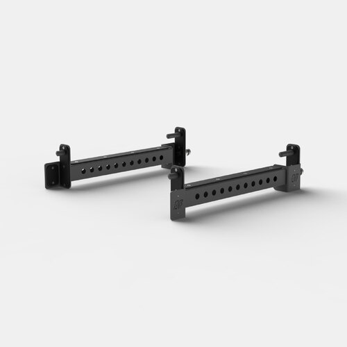Cage Spotting Rail Pair 675mm - Charcoal Grey