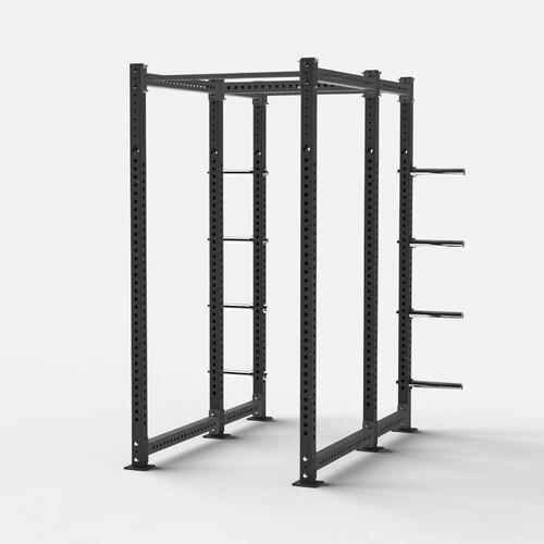 Single Cage with Storage - Charcoal Grey