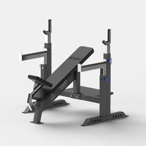 Incline Bench Press - Charcoal Grey