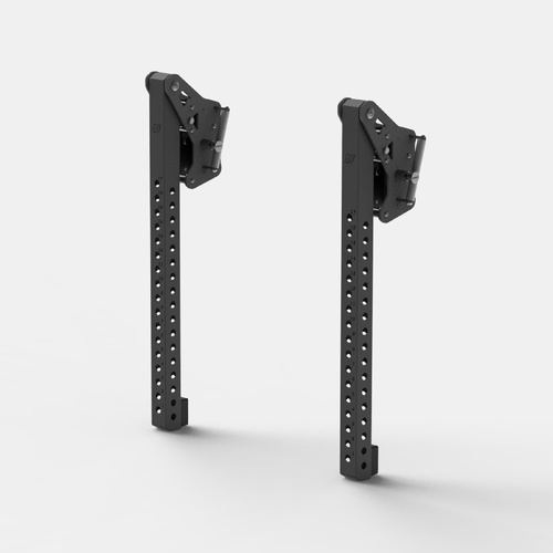 Rig Mounted Trolley Jammer Arm PAIR 1250mm - Charcoal Grey