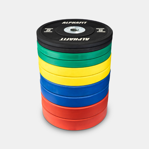 150kg Endure Bumper Plate Pack - Colour