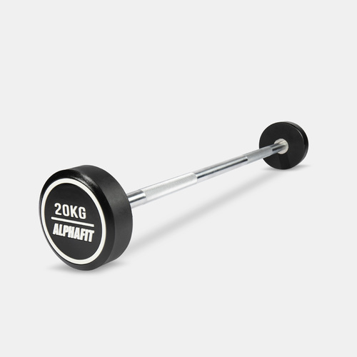 PU Fixed Weight Straight Barbell